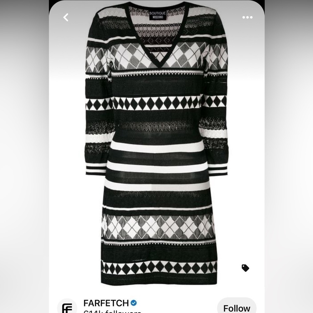 Moschino Sweater Dress